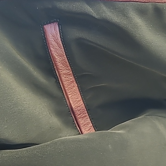 Reformation Biker Leather Jacket Berry/Burgundy - Picture 6 of 12